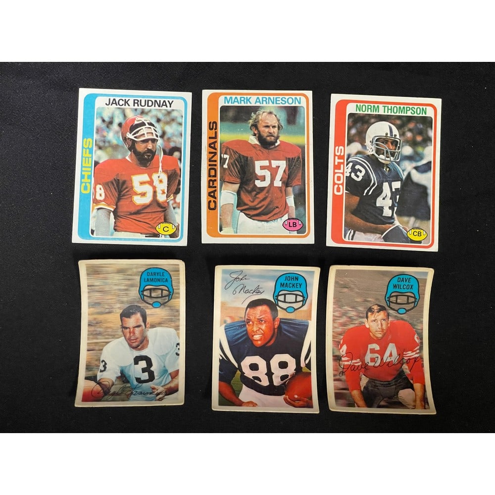 1970's Topps & Kellogg's Football Lot (80) Loaded (1 of 3)