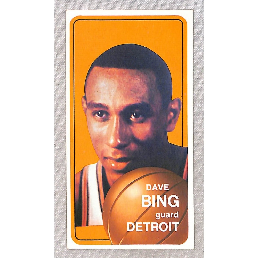 1970 Topps Basketball Dave Bing Hof (1 of 2)