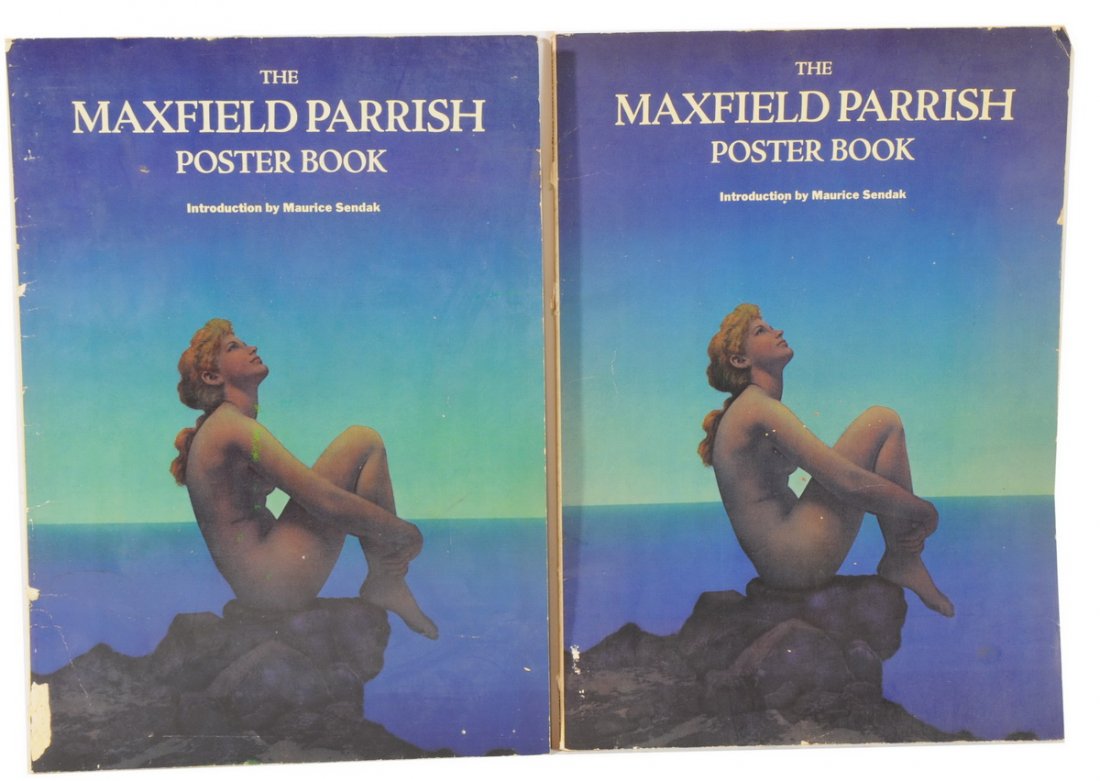 Pair of Maxfield Parrish Poster Books: Pair of Maxfield Parrish Poster Books