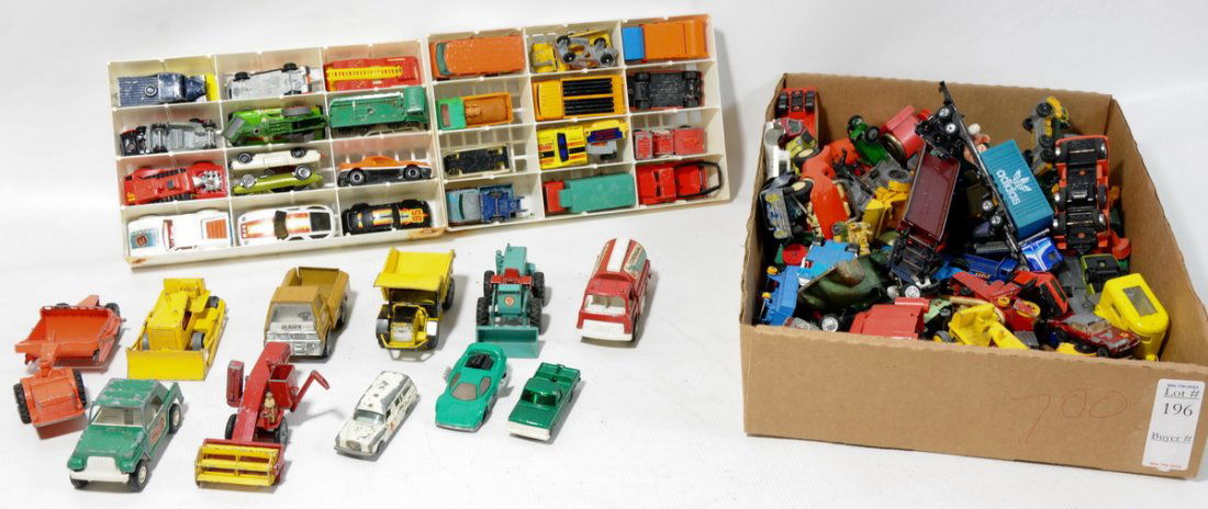 Large collection of matchboxes and vintage Lesneys: Large collection of matchboxes and vintage Lesneys