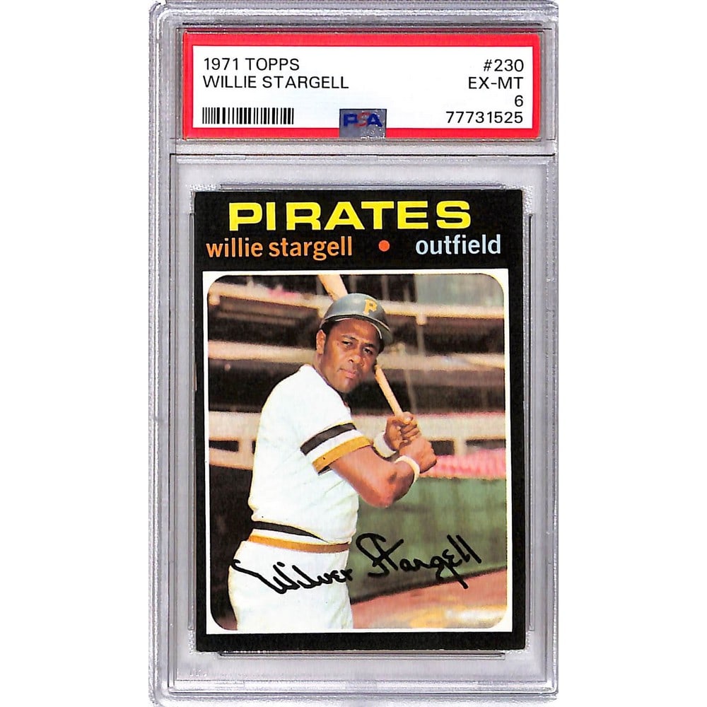 1971 Topps Willie Stargell Psa 6 (1 of 2)