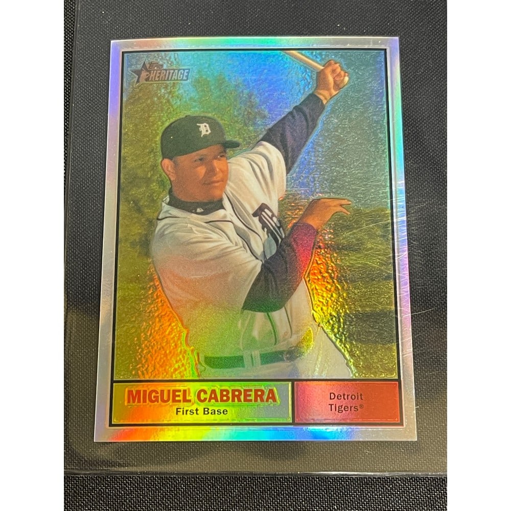 2010 Topps Heritage Miguel Cabrera Insert 427/561 (1 of 2)