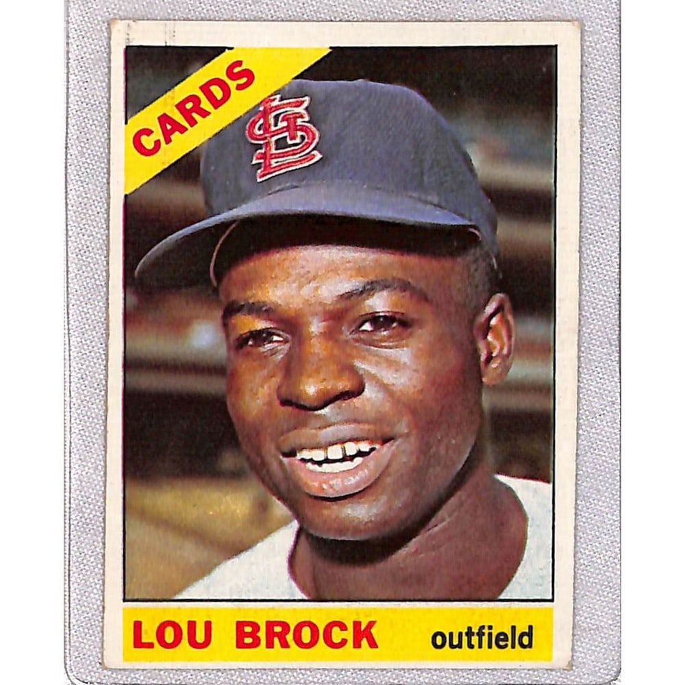 1966 Topps Lou Brock Exmt (1 of 2)