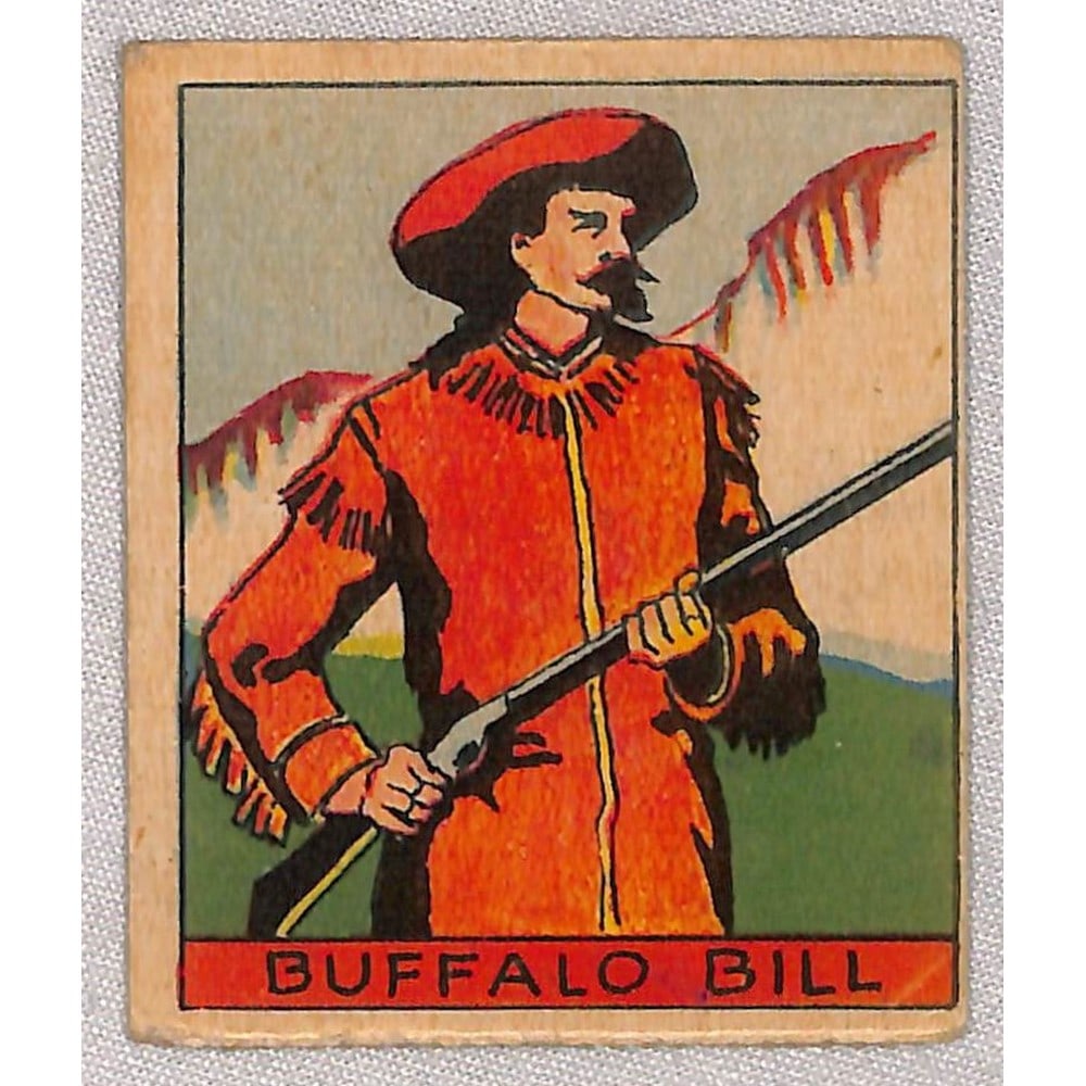 1930's Buffalo Bill Cody Card (1 of 2)