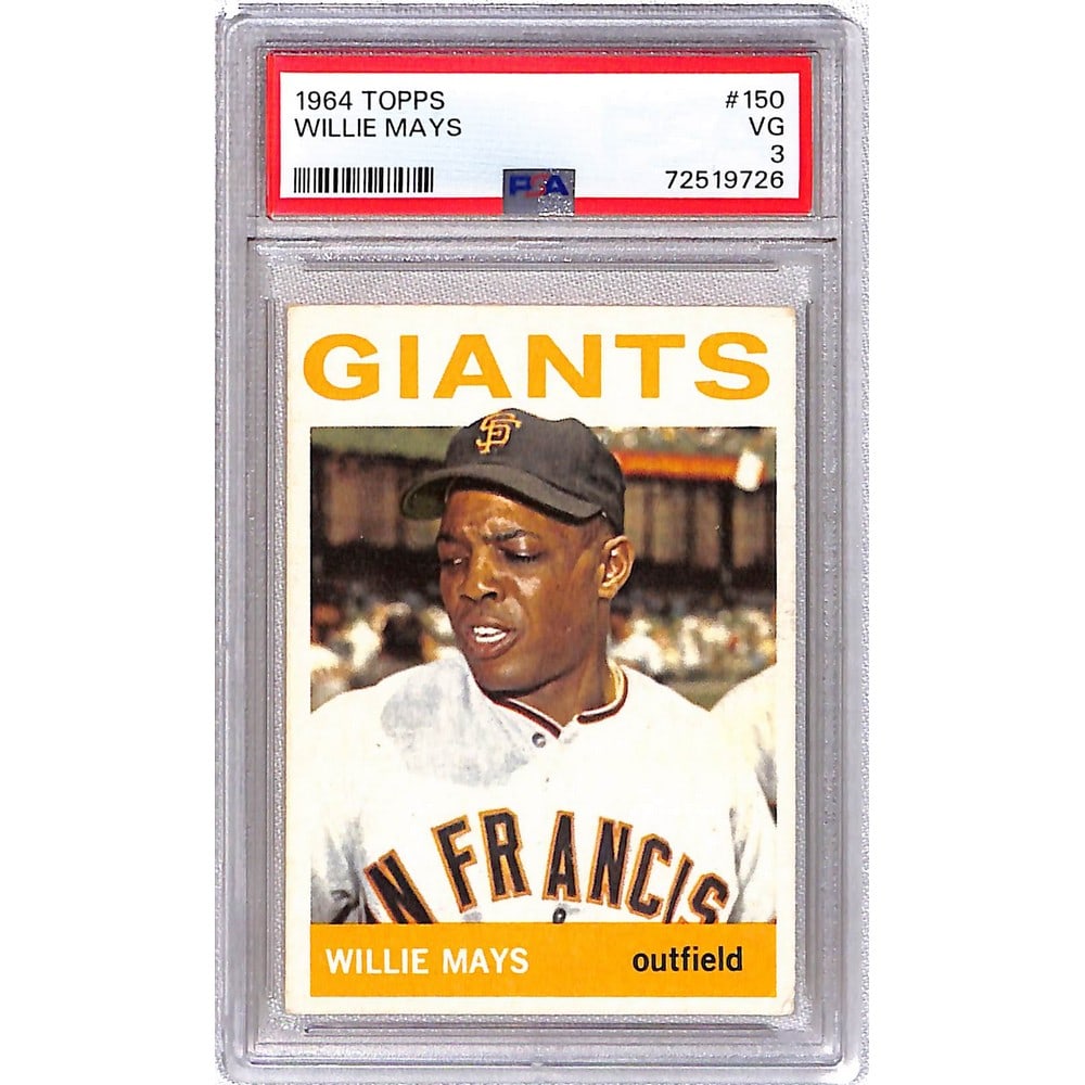 1964 Topps Willie Mays Psa 3 (1 of 2)