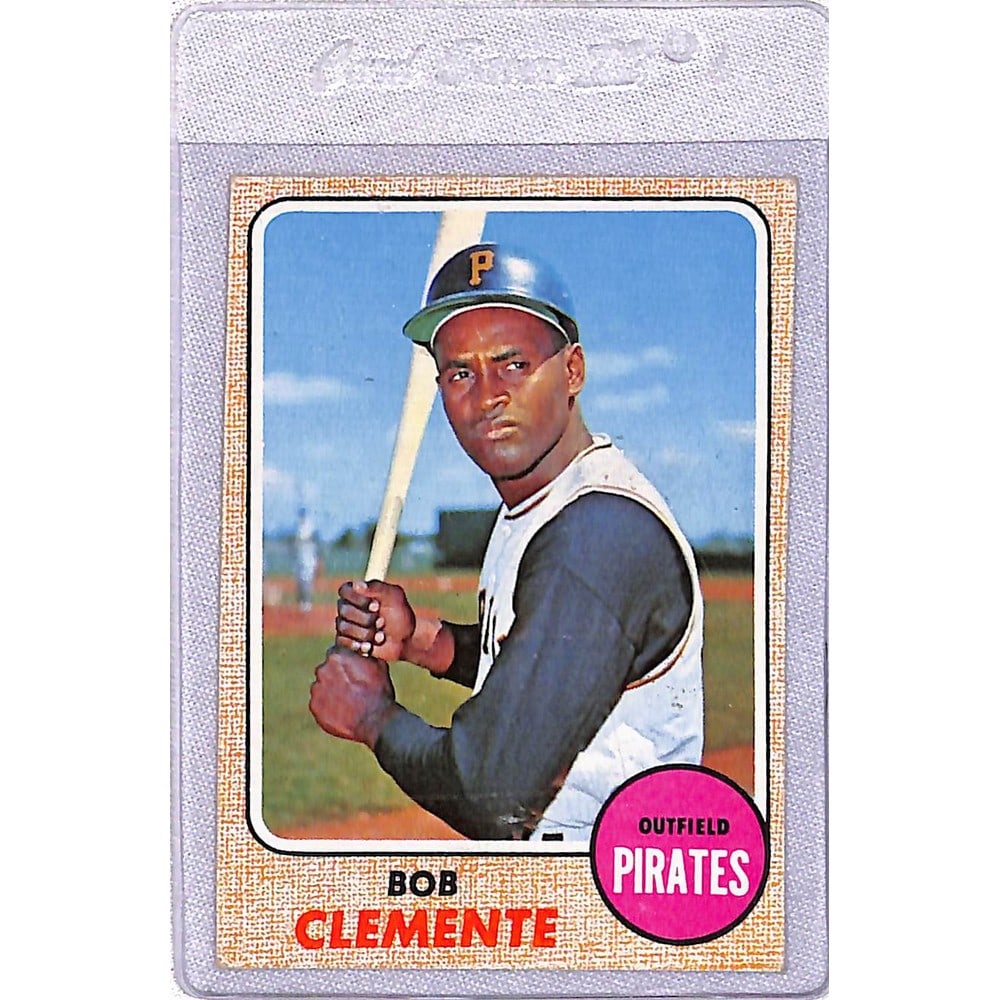 1968 Topps Roberto Clemente Exmt (1 of 2)