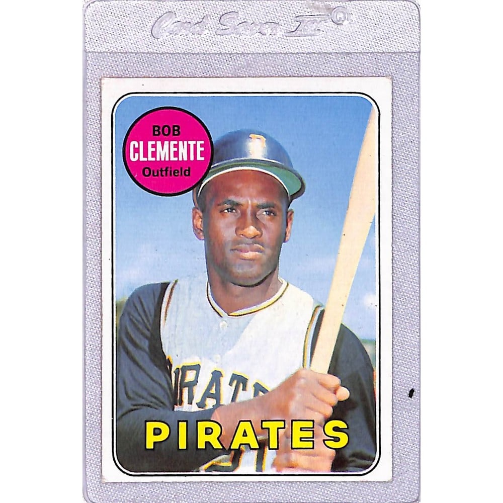 1969 Topps Roberto Clemente Exmt (1 of 2)