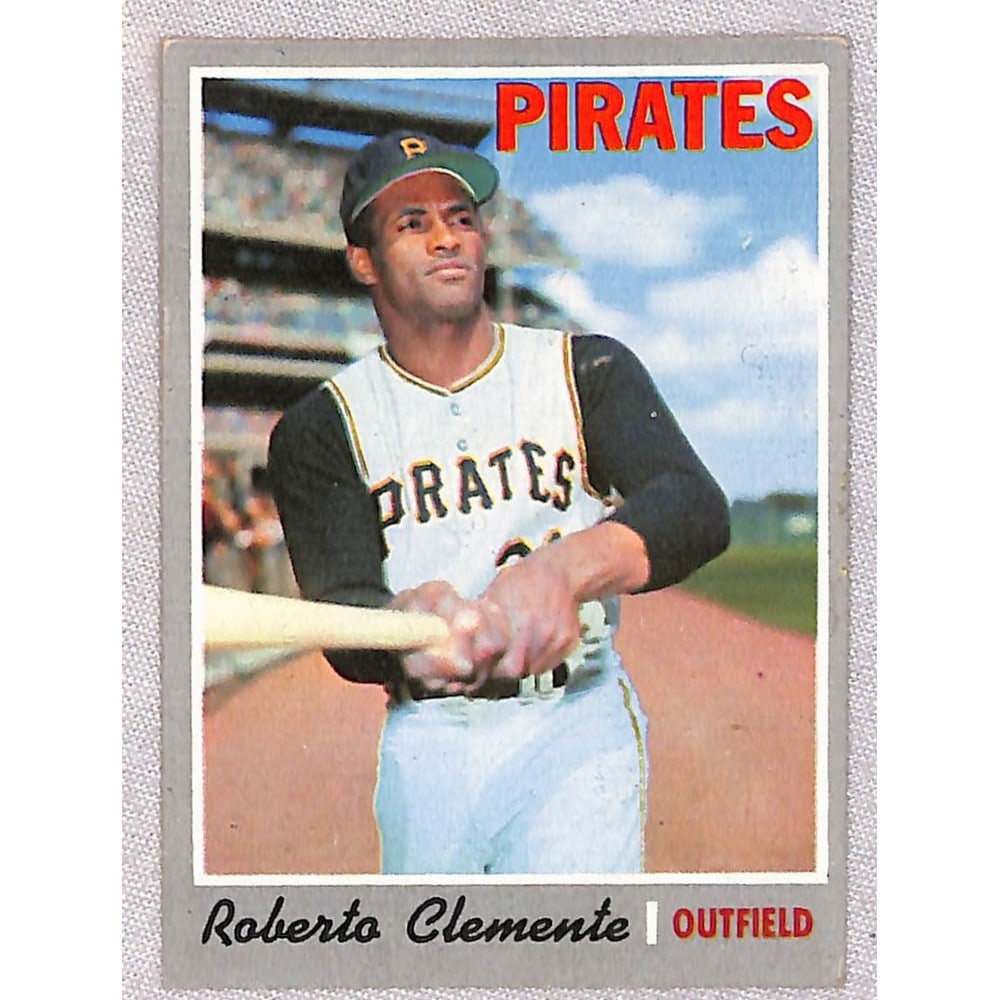 1970 Topps Roberto Clemente Exmt (1 of 2)