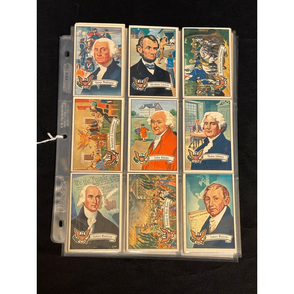 1952 Bowman Us Presidents Set 1-36 (1 of 3)