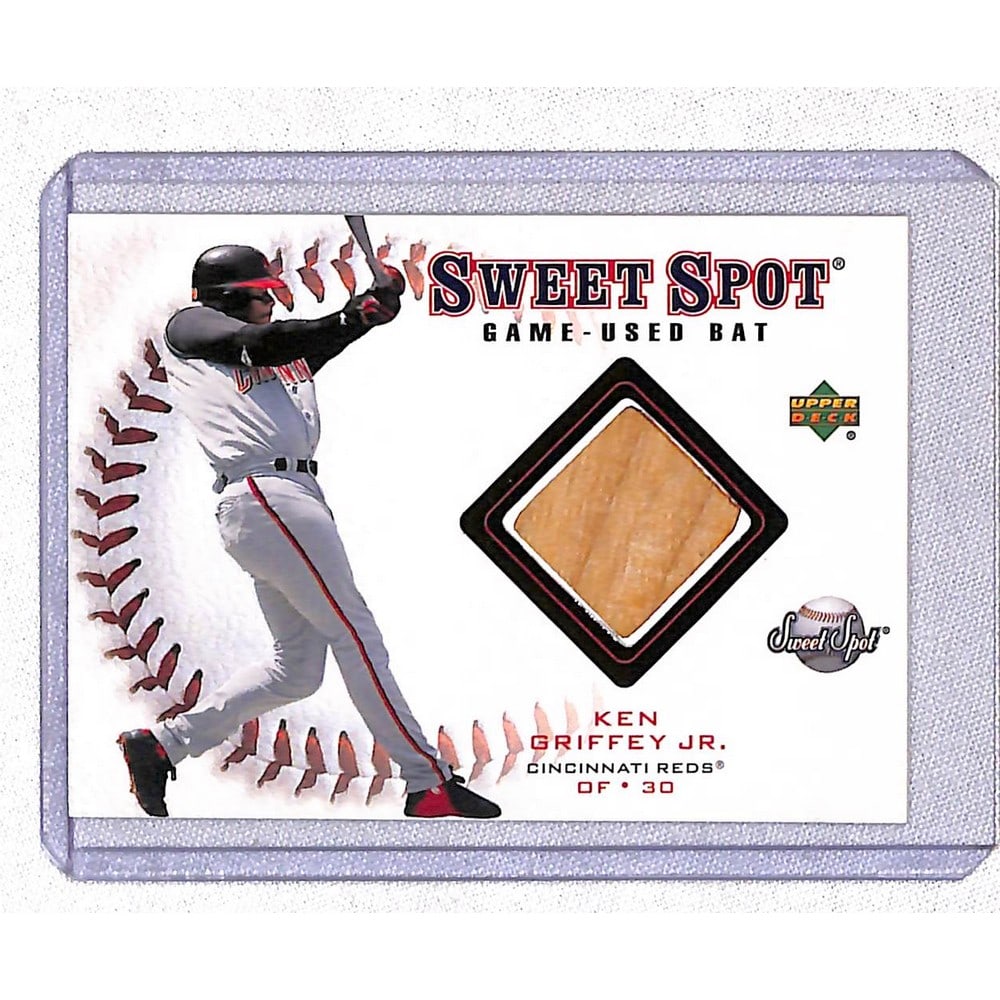 2001 Sweet Spot Ken Griffey Jr. Bat Card: 2001 Sweet Spot Ken Griffey Jr. Bat Card