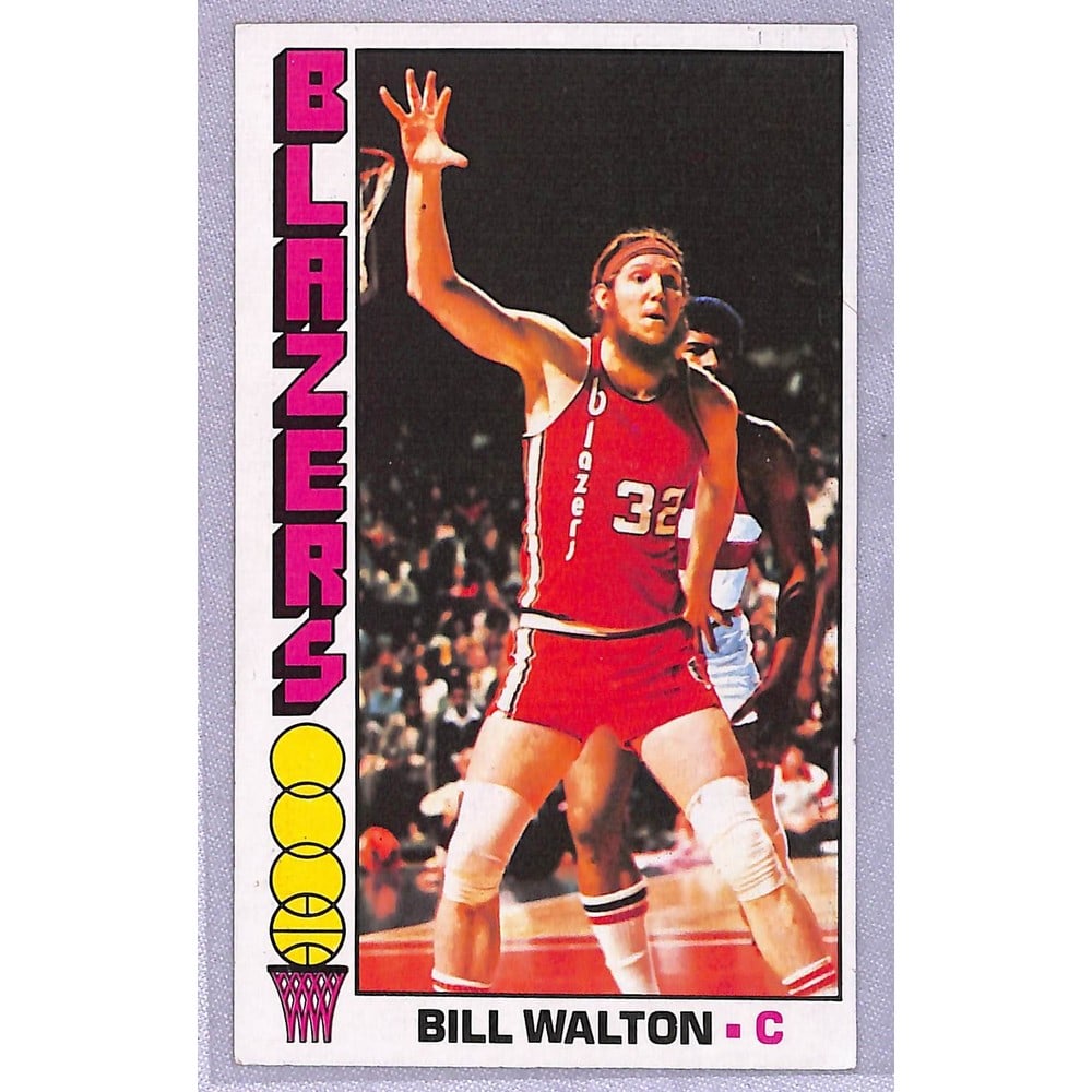 1976-1977 Topps Bill Walton Exmt: 1976-1977 Topps Bill Walton Exmt