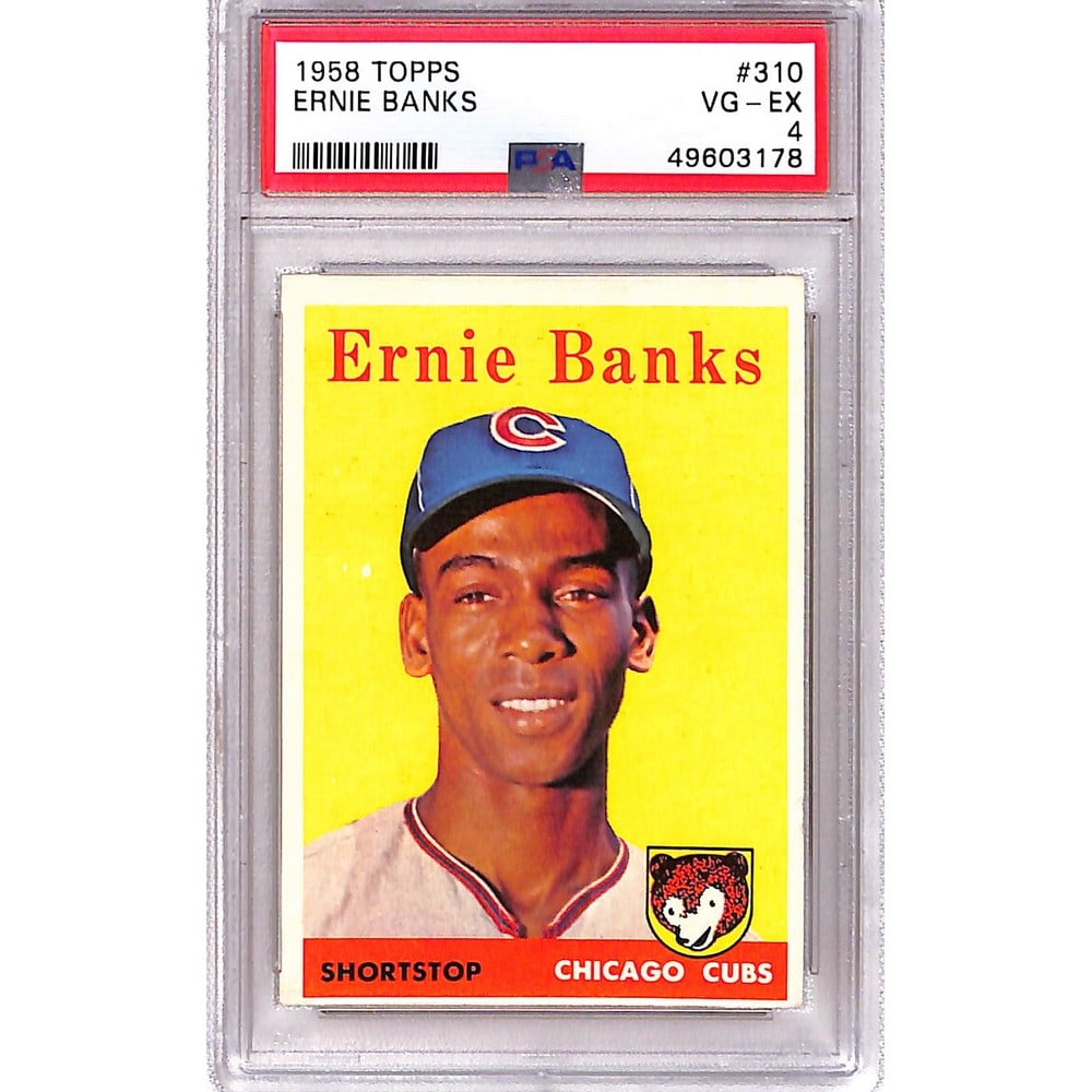 1958 Topps Ernie Banks Psa 4 (1 of 2)