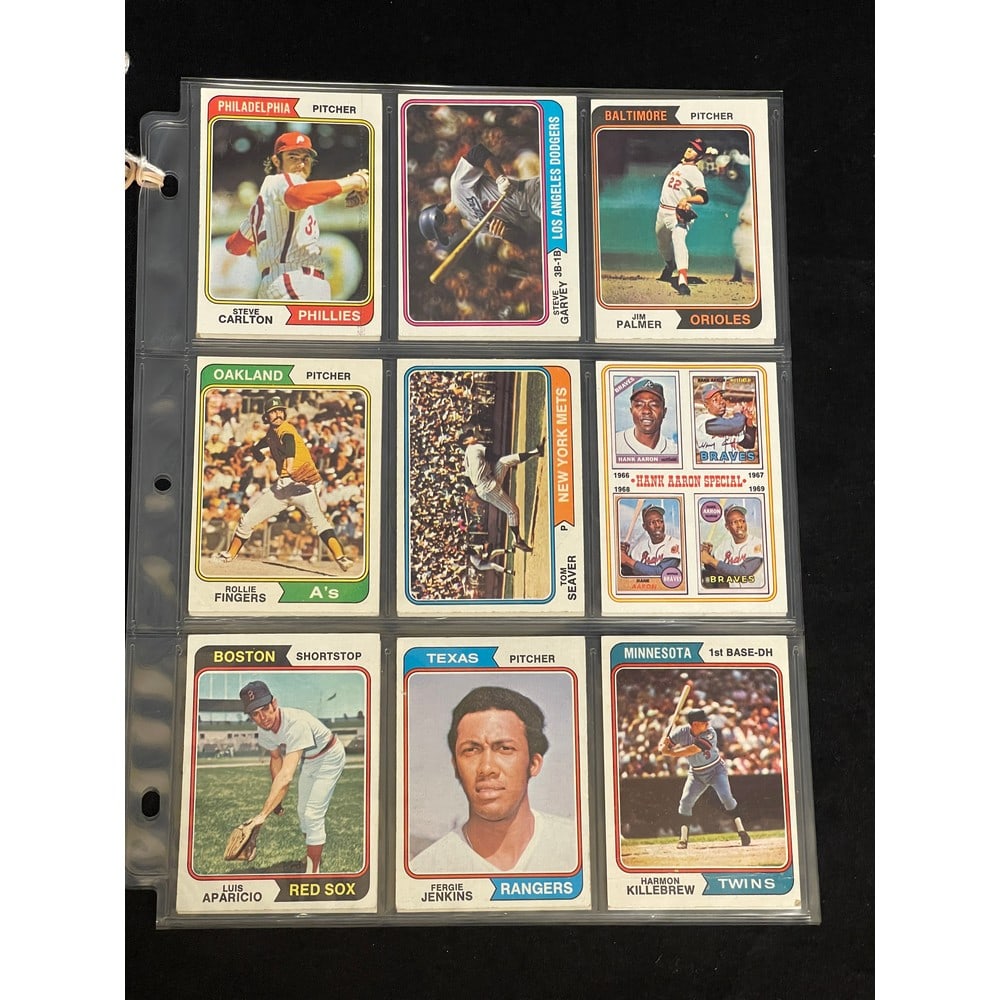 (18) Different 1974 Topps Baseball Stars (1 of 2)