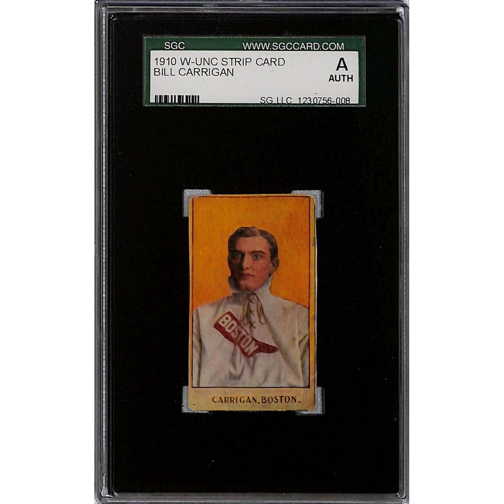 1910 Strip Card Bill Carrigan Sgc A (1 of 2)