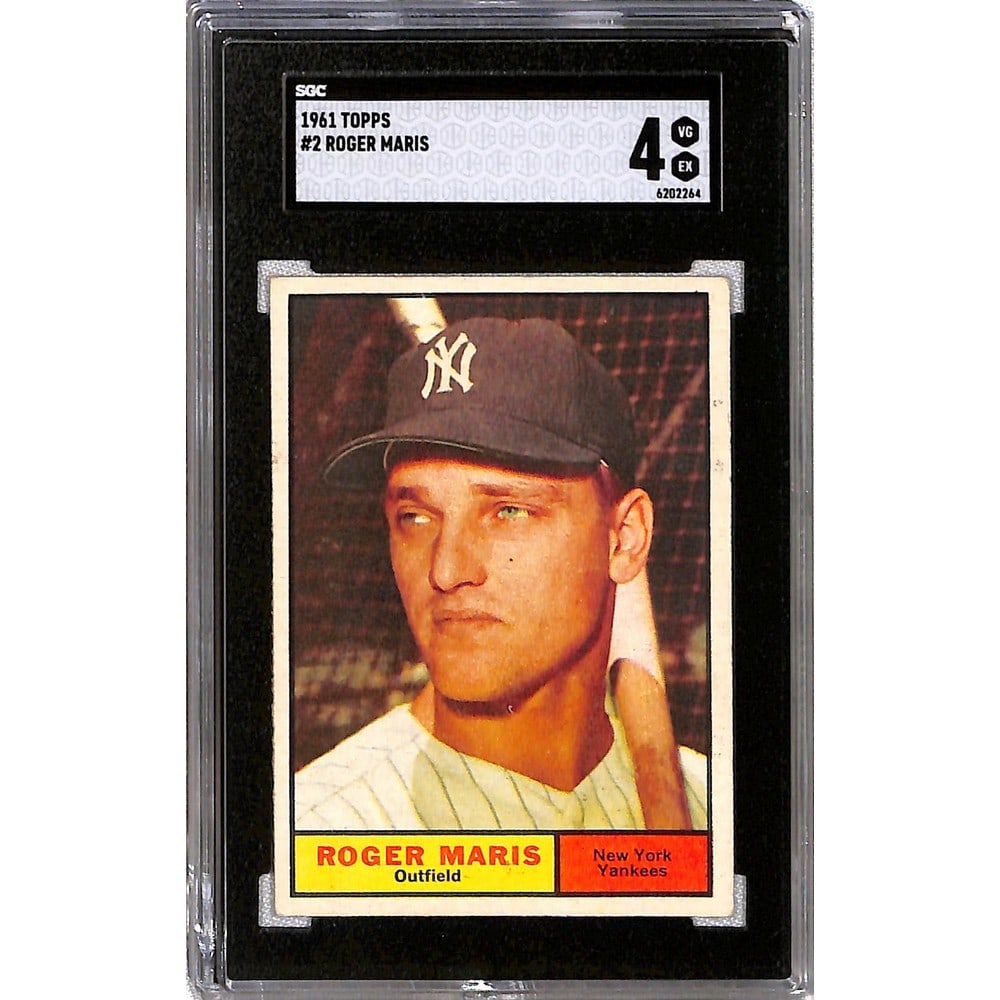 1961 Topps Roger Maris Sgc 4 (1 of 2)