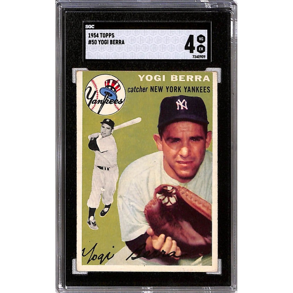 1954 Topps Yogi Berra Sgc 4 (1 of 2)