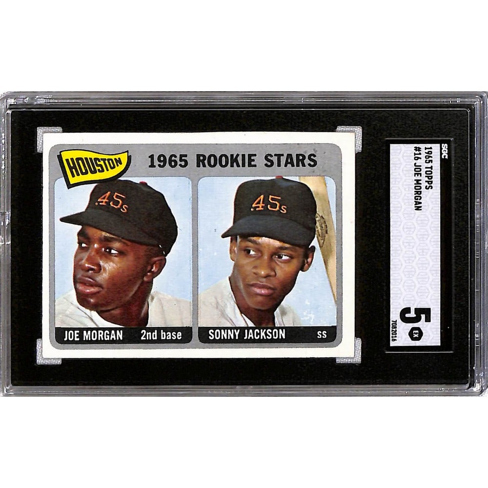 1965 Topps Joe Morgan Rookie Sgc 5 (1 of 2)