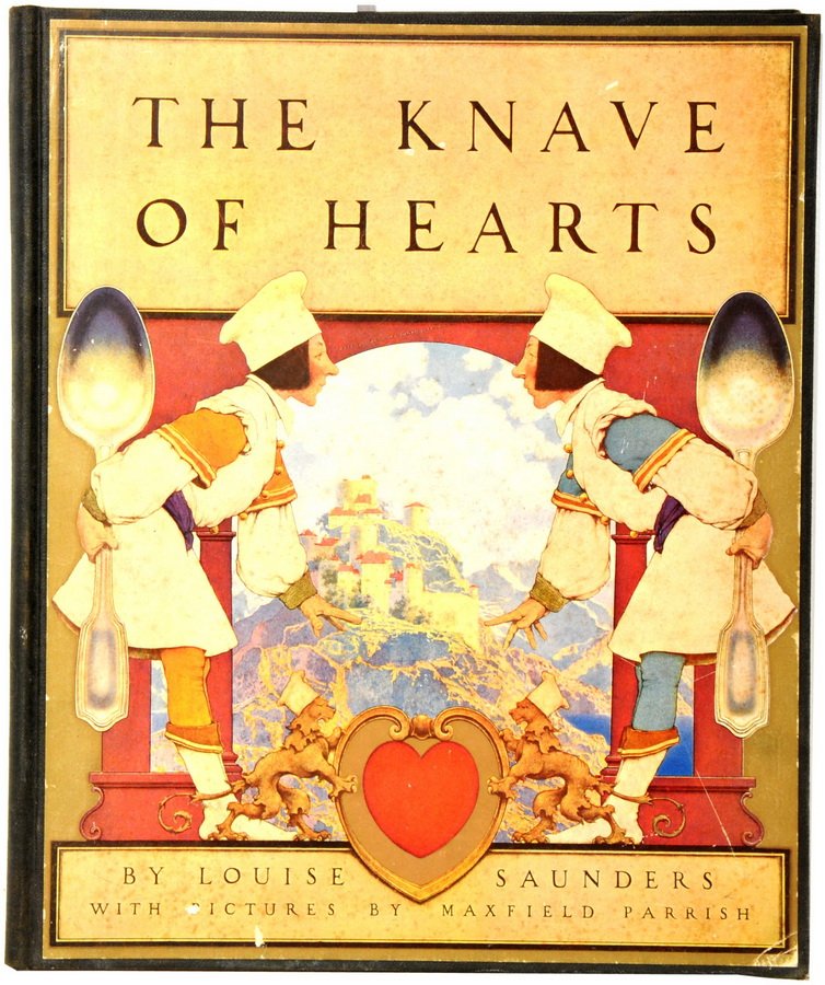 The Knave Of Hearts 1st Edition by Louise Saunders: The Knave Of Hearts 1st Edition by Louise Saunders and Maxfield Parrish in excellent condition