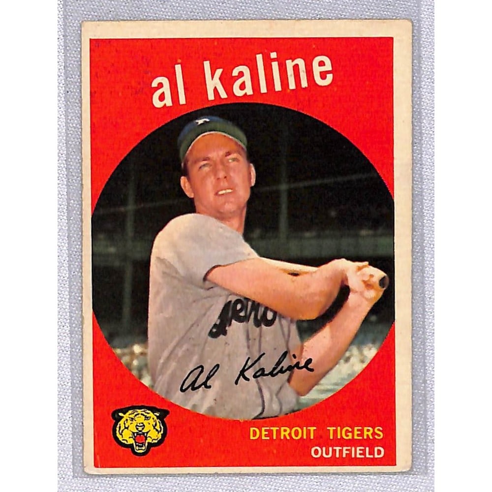 1959 Topps Al Kaline Crease Free (1 of 2)