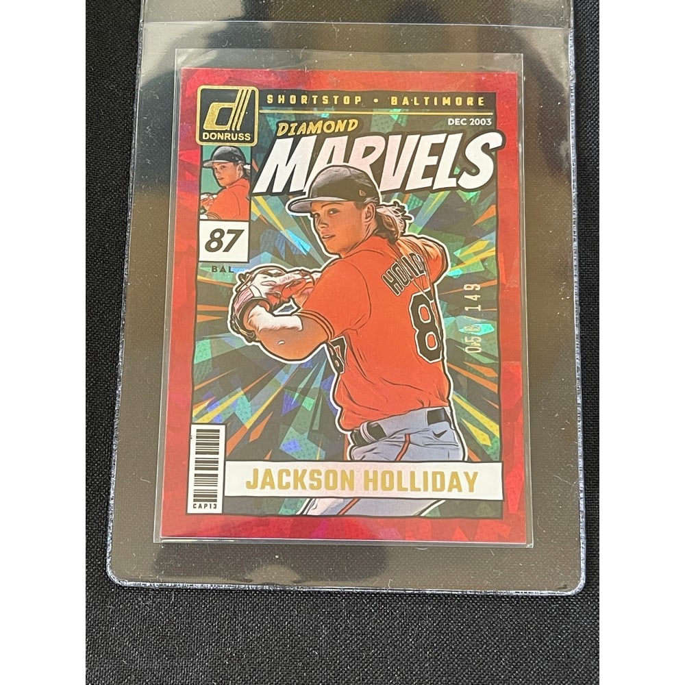 2024 Donruss Diamond Jackson Holliday 58/149: 2024 Donruss Diamond Jackson Holliday 58/149
