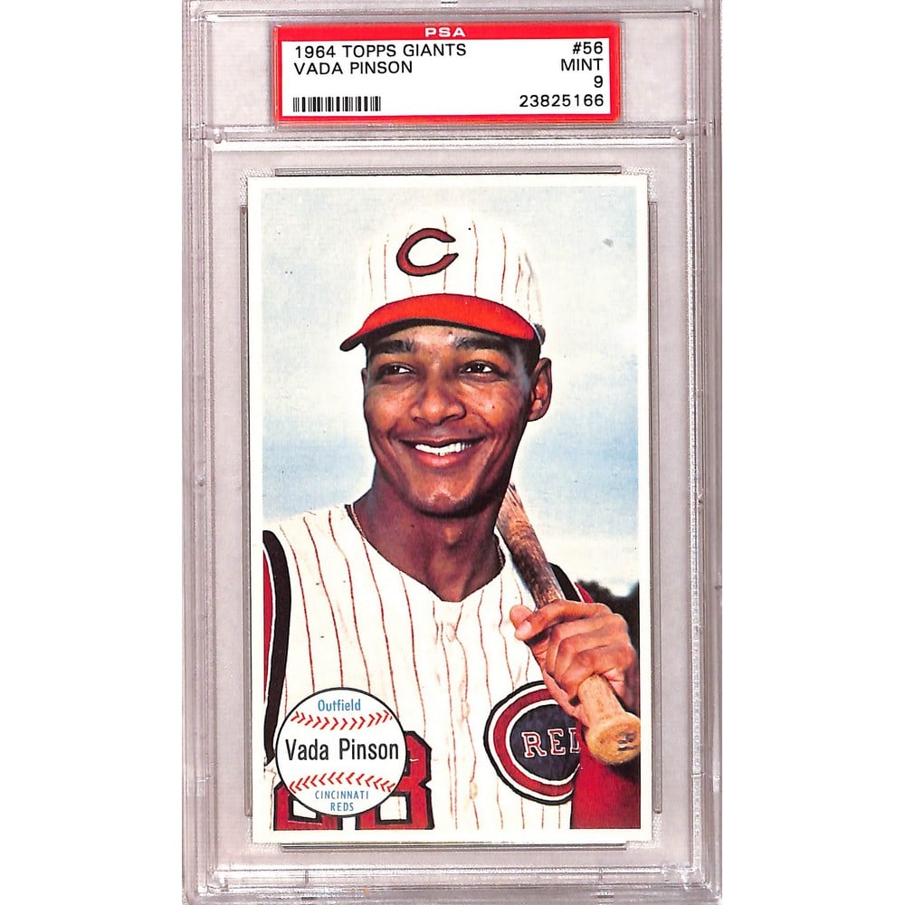 1964 Topps Giants Vada Pinson Psa 9: 1964 Topps Giants Vada Pinson Psa 9