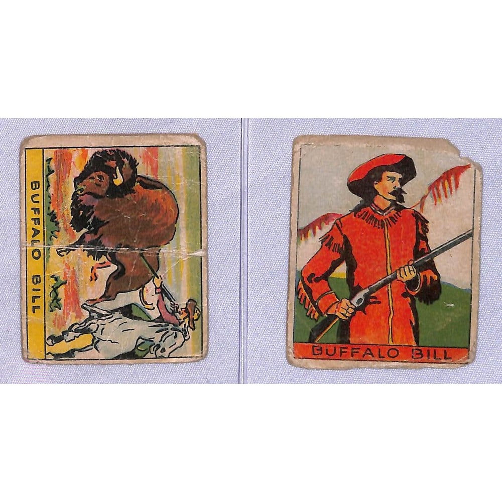 (2) 1930's Buffalo Bill Strip Cards (1 of 2)