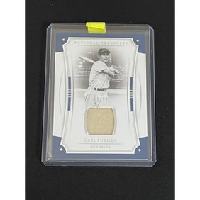 2017 National Treasures Carl Furillo Jersey 59/99