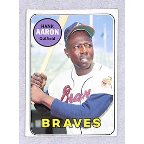 1969 Topps Hi Grade Hank Aaron