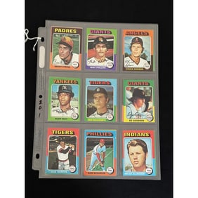 (24) Hi Grade 1975 Topps Mini Cards