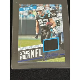 2019 Prestige Christian Mccaffrey Game Used