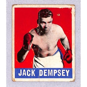 1948 Leaf Jack Dempsey Creased