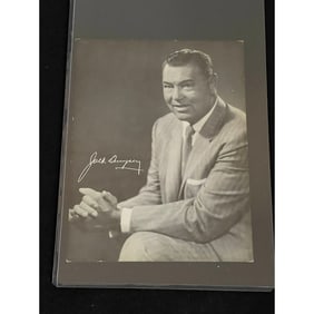 Vintage Devry Institute Jack Dempsey Postcard