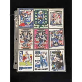 (20) Josh Allen Cards With Inserts