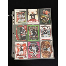 (20) Joe Burrow Cards With Inserts