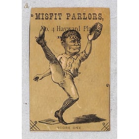 Circa 1890 Baseball Trade Card