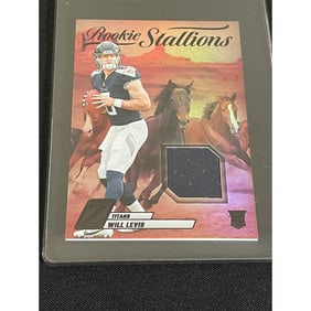 2024 Panini Will Levis Game Used Jersey Card