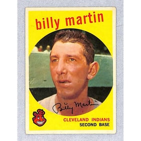 1959 Topps Billy Martin Ex