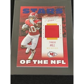2020 Panini Tyreek Hill Game Used Jersey Card