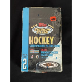 1993-94 Stadium Club Hockey Sealed Wax Box