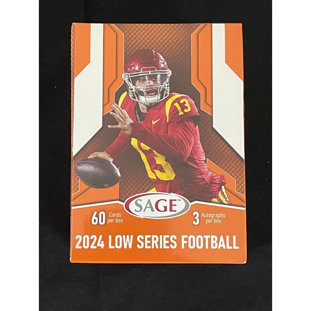 2024 Sage Football Sealed Blaster Box 3 Autos: 2024 Sage Football Sealed Blaster Box 3 Autos