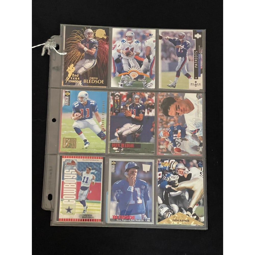 (18) Different Drew Bledsoe Cards (1 of 2)