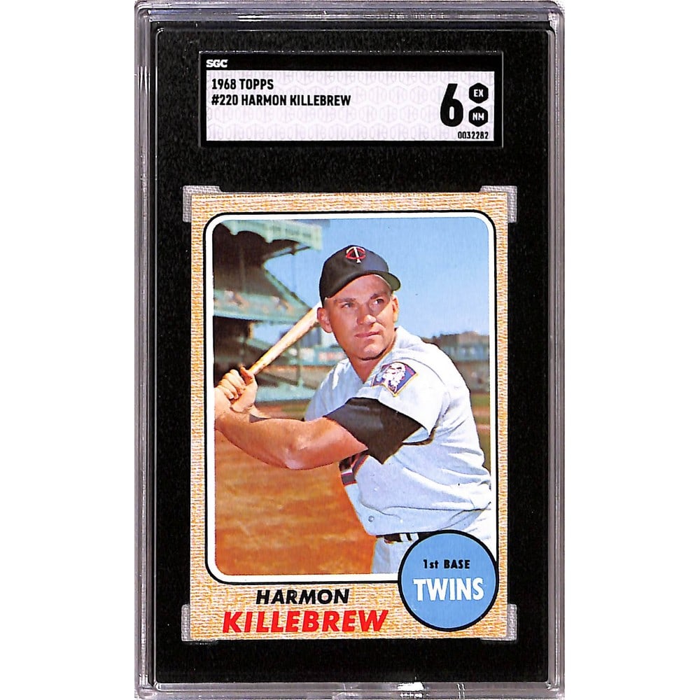 1968 Topps Harmon Killebrew Sgc 6 (1 of 2)
