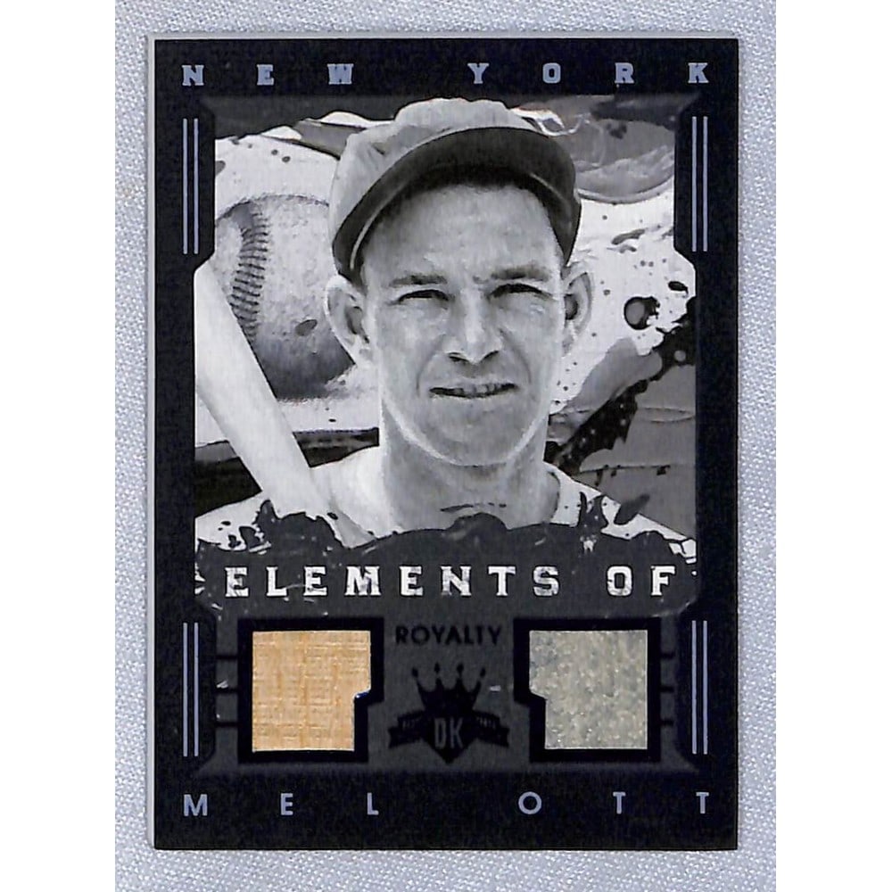 2016 Panini Mel Ott Game Used 9/25: 2016 Panini Mel Ott Game Used 9/25