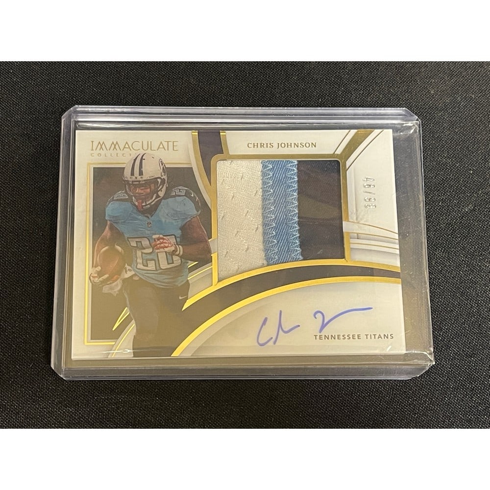 2022 Immaculate Chris Johnson Patch/auto 48/99 (1 of 2)