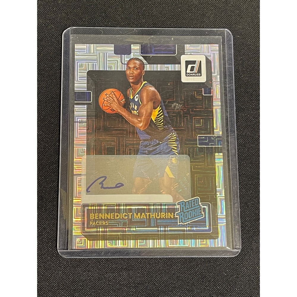 2022 Donruss Bennedict Mathurin Rc Auto: 2022 Donruss Bennedict Mathurin Rc Auto