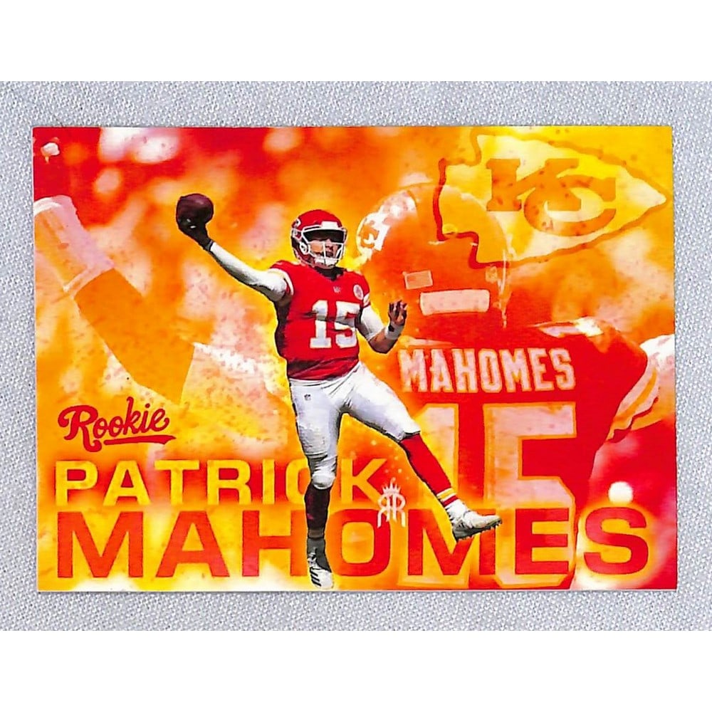 Patrick Mahomes Nfl Draft Rookie Card (1 of 2)