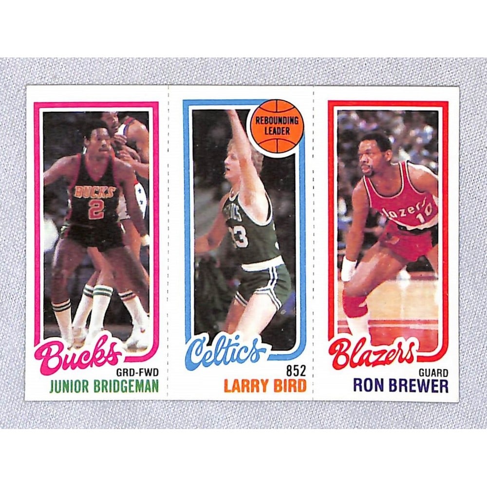 1980-81 Topps Larry Bird Hi Grade Rc Leader (1 of 2)