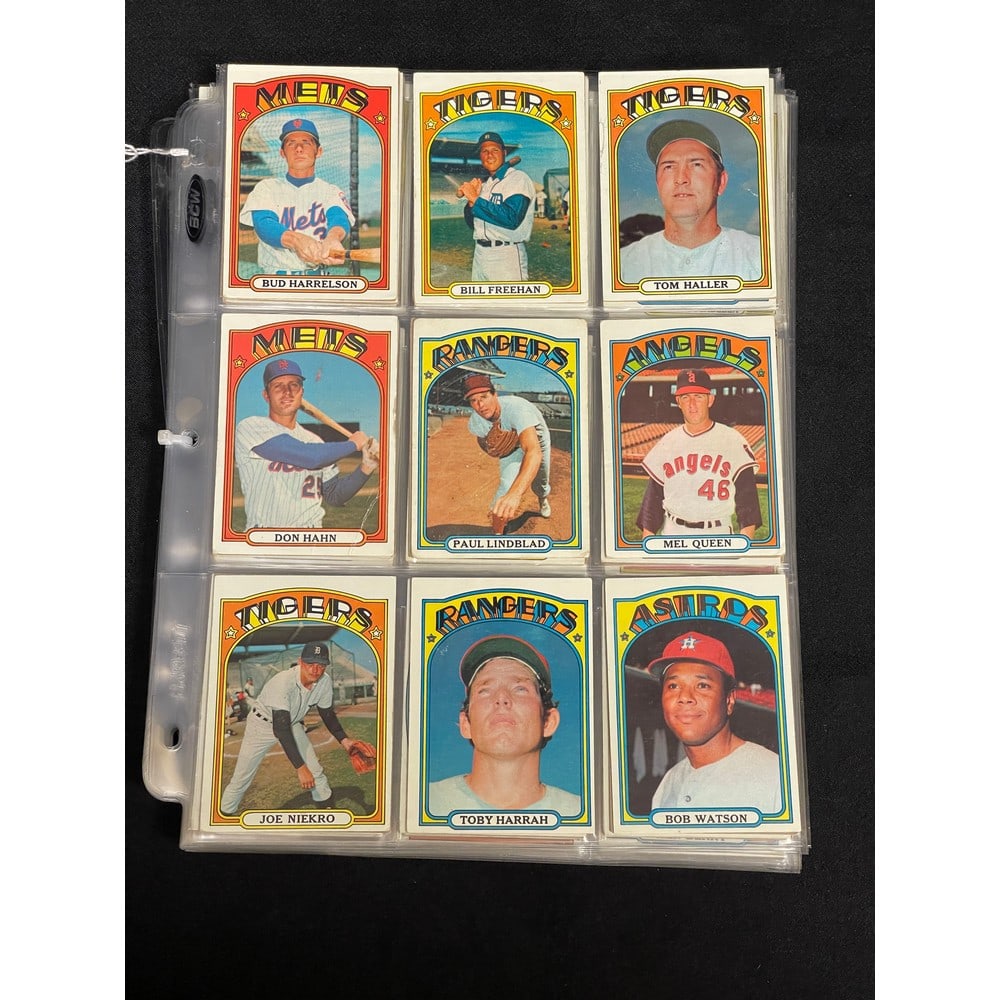 Over (280) 1972 Topps Baseball Cards (1 of 3)