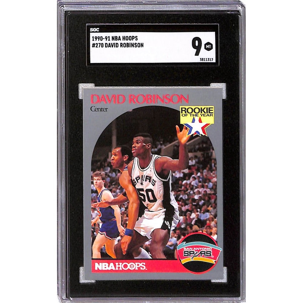 1990-91 Hoops David Robinson Roy Sgc 9 (1 of 2)