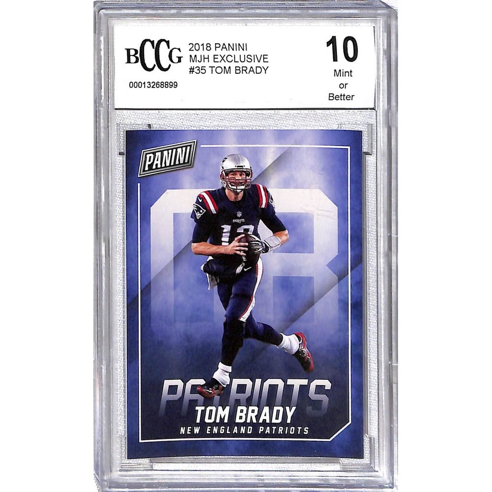 2018 Panini Exclusive Tom Brady Bccg 10 (1 of 1)